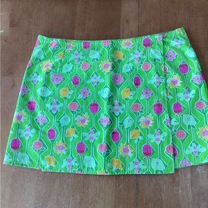 Lilly Pulitzer Reversible Skirt - “A-maze-ing” and “Croc Monsieur” Patterns - 10